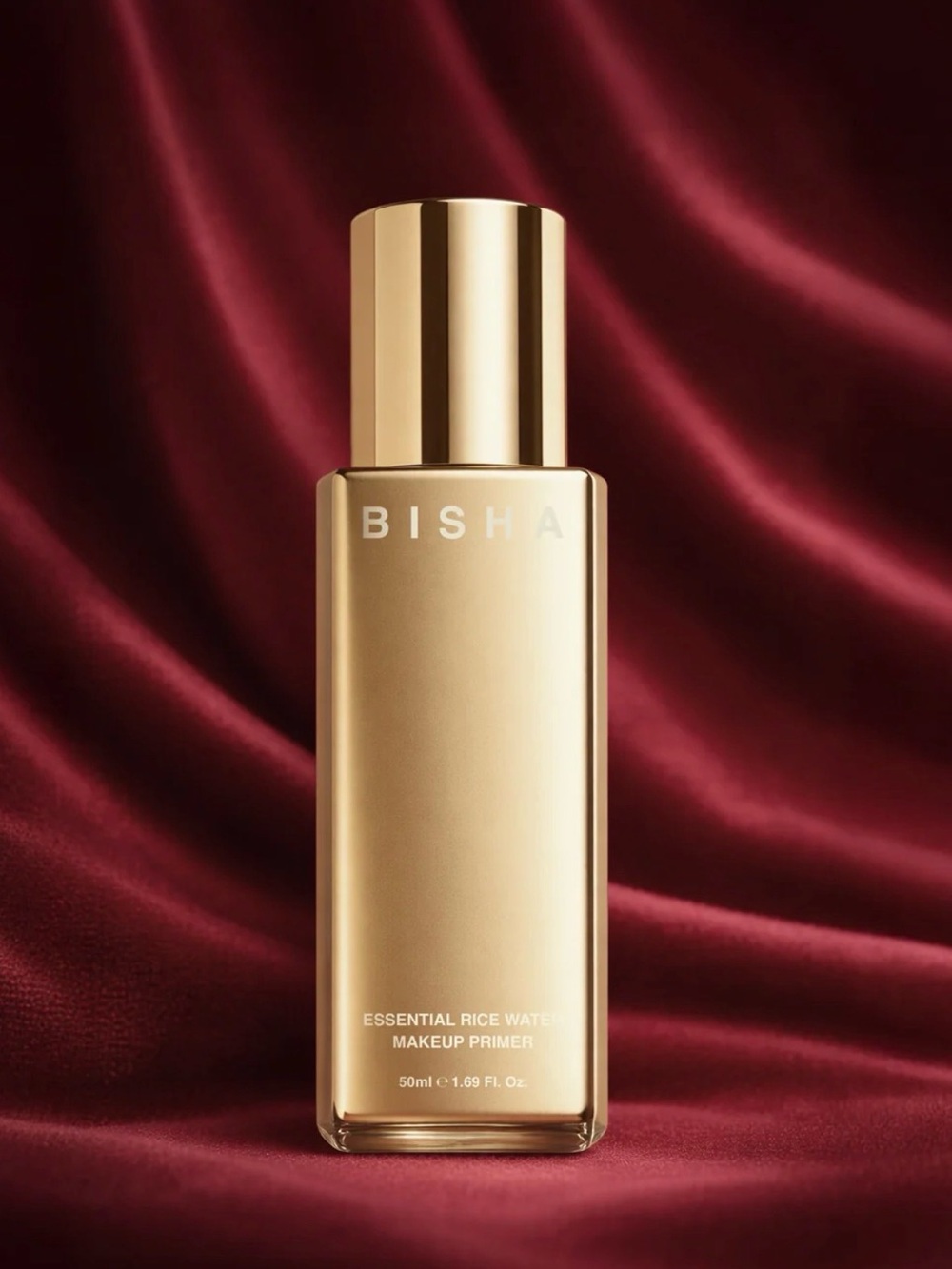 ISH Radiant Gold Makeup Primer Bottle